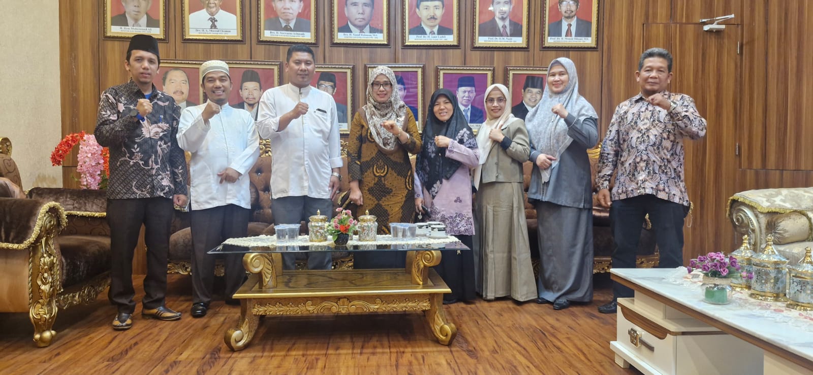 Eratkan Tali Silaturahmi, Pascasarjana IAI Diniyyah Pekanbaru Disambut Hangat di UIN Suska Riau